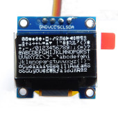0.96 Inch Beyaz Oled Lcd Modül 128x64 Pixel IIC I2C Seri 0.96 Ekran Gösterge SSD1306 3.3V 5V Matrix Display - 3