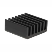 14x14x6mm Aluminyum Soğutucu Siyah M3 Yapıştırma Etiketli Raspberry Xbox Chipset Ekran Kartı Ram thumbnail 4