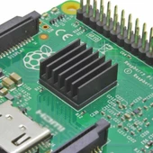 14x14x6mm Aluminyum Soğutucu Siyah M3 Yapıştırma Etiketli Raspberry Xbox Chipset Ekran Kartı Ram thumbnail 5