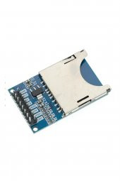Sd Kart Modülü  Hafıza Bellek Okuma Yazma SPI 3.3V/5V Data Kayıt Logger Arduino Memory Ses Mp3 Kayıt thumbnail 2