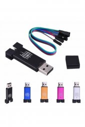 ST-LINK V2 Mini  STLINK V2 KLON  METAL KUTU  STM32 ARM JTAG PROGRAMLAYICI - st link v2 - 4