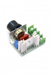 AC 220V 2000W Dimmer  SCR AC Motor Hız Devir Kontrol Elektrikli Fırın Rezistans Su Isıtıcı Lamba - 3