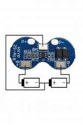 2S 4A Lityum Batarya BMS Koruma Kartı 18650 Lityum Lion Pil Akü 2S 7.4V 4A BMS Protection Board - 2