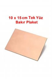 10x15cm Tek Yüz Bakır Plaket Pcb Elektronik Baskı Devre Prototip Test Deney Deneme Kartı FR4 Kaliteli - 2