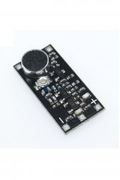 Mikrofonlu FM Radyo Verici Modül 88-115MHz Mini Kablosuz Ses Aktarım Kartı 100 Metre DC 2V/9V - 6