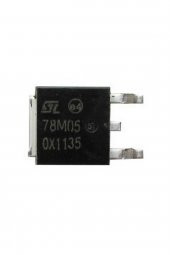 78M05 3 Pin DC 5V Lineer Voltaj Düşürücü Regülatör Enregre - 1