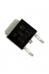 78M05 3 Pin DC 5V Lineer Voltaj Düşürücü Regülatör Enregre - 2