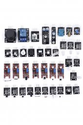 Arduino 37 Parça Sensör Seti Sıcaklık Nem Işık Ses Renk Alev Nabız Manyetik Titreşim Lazer Ir Buton - 6