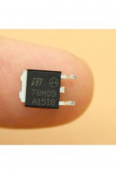 78M05 3 Pin DC 5V Lineer Voltaj Düşürücü Regülatör Enregre - 3