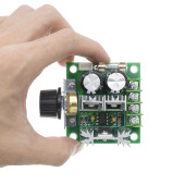 10A 40V DC Motor Hız Kontrol Sürücü Devresi  0/100% Pot Kontrollü PWM Motor - 2