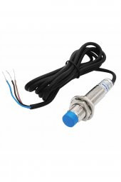 LJ12A3-4-Z/BX Endüktif 4mm Metal Algılayıcı Sensör NPN NO  Temassız Proximity 3 Telli DC 6V-36V - 7