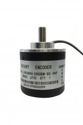 LPD3806-500BM-G5-24F 500 Pals Optik Enkoder DC 5V-24V Rotary Döner Encoder, AB 2 Fazlı Motor - 4
