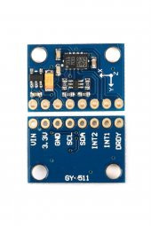 GY-511 LSM303DLHC 3 Eksen İvme Ölçer 3 Eksen Manyetometre Sensör Modülü  Pusula 3V-5V I2C Manyetik - 7