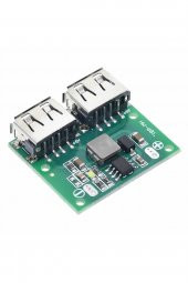 6-24V to 5V 3A Dual USB Çıkış Voltaj Düşürücü HW-681  2x Usb Çıkış Şarj Taşınabilir Güç Kaynağı - 3