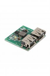 6-24V to 5V 3A Dual USB Çıkış Voltaj Düşürücü HW-681  2x Usb Çıkış Şarj Taşınabilir Güç Kaynağı - 5