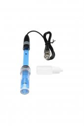 PH Elektrot Sensör Probu E201-1C  Sıvı Su 0-14Ph Algılayıcı BNC Soket Analog Ph Metre Test Akvaryum - 2
