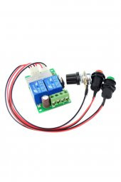 30A 24V DC Motor Pwm Hız Kontrol Sürücü Devresi  0-100 Ayarlanabilir İleri Geri Veya Durdurma Yön - 4