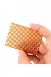 5x7cm Pertinaks Pcb Proto 10X24 432 Adet Bakır Delik Prototip Deney Kartı 2.54mm Pertenaks - 2