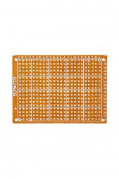5x7cm Pertinaks Pcb Proto 10X24 432 Adet Bakır Delik Prototip Deney Kartı 2.54mm Pertenaks - 3