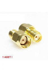 RP SMA Erkek to SMA Dişi Adaptör Soket  Altın Kaplama Soket 0-6GHz RF Wi-Fi Anten FPV Lora Helium - 3