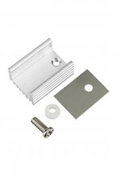 To220 Aluminyum Soğutucu Set Radyatör Entegre Transistör Mosfet Bjt Lm78xx Lm317 Irfxxx Tdaxx - 1