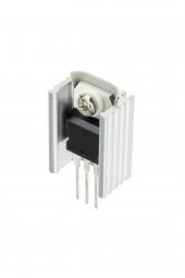To220 Aluminyum Soğutucu Set Radyatör Entegre Transistör Mosfet Bjt Lm78xx Lm317 Irfxxx Tdaxx - 2
