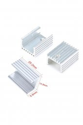 To220 Aluminyum Soğutucu Set Radyatör Entegre Transistör Mosfet Bjt Lm78xx Lm317 Irfxxx Tdaxx - 5