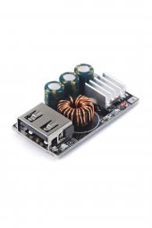 QC3 Hızlı Şarj Modülü  DC 10-32V 24W to 5V Usb Voltaj Düşürücü Cep Telefonu Apple Android Huawei MTK Samsung - 1