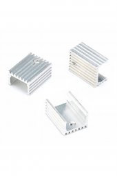 To220 Aluminyum Soğutucu Set Radyatör Entegre Transistör Mosfet Bjt Lm78xx Lm317 Irfxxx Tdaxx - 7