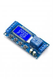XY-LJ02 Zaman Ayarlı Röle Modül Micro Usb DC 5-30V Besleme Zamanlayıcı Gecikmeli Başlangıç 0.1sn - 2
