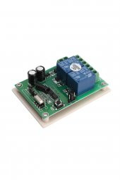 433Mhz RF 2 Kanal Röle Modül DC12V Kablosuz Motor Pompa Fan Lamba Perde Akıllı Ev Garaj Bariyer Kapı - 4