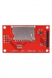 1.8 inch LCD TFT Modül QVGA 128x160 Pixel 1.8 inç 8 Pin SPI Seri Ekran SD Kart Soketi ST7735 Arduino - 7