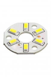5730 12V 3W 32mm Beyaz Led Modül Aluminyum Pcb 6 Led Lamba Aydınlatma Işık - 7