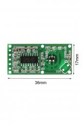 RCWL-0516 Mikrodalga Radar Sensör Modül İnsan Hareket Algılayıcı Kablosuz Alarm Dedektör Işık Kontro - 7