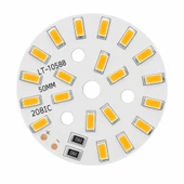5730 5V 10W 48mm Beyaz Led Modül  Aluminyum Pcb 20 Led Lamba Aydınlatma Işık thumbnail 1