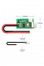 DC 12V PWM Fan Hız Kontrol Devresi PC CPU Soğutucu Fan Alarm STK IC için 4 Telli Bilgisayar Sıcaklık - 1