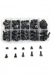 200 Adet 6x6mm Tact Buton Set 10 Farklı Yükseklikte 4 Pin Dokunmatik Anlık Basmalı Düğme Anahtar thumbnail 4