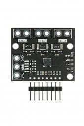 3 Kanal INA3221 Voltaj Akım Güç İzleme Sensör Modülü  26V 100A IIC Haberleşme Yüksek Hassasiyet - 4