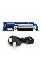 MACH3 5 Eksen LPT CNC Kontrol Kartı  Step Motor Sürücü Paralel Port Kazıma thumbnail 7