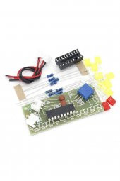 Demonte LM3915 10 Led Vumetre Kit DIY Led Elektronik Ses Müzik Seviye Işık Göstergesi Lehimleme - 4