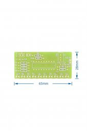 Demonte LM3915 10 Led Vumetre Kit DIY Led Elektronik Ses Müzik Seviye Işık Göstergesi Lehimleme - 8