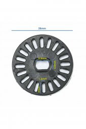 Kod Disk Plastik 20 Göz  Motor Hız Rpm Mesafe Ölçme Algılayıcı Sensör İnfrared IR Rotary Enkoder - 1