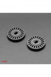 Kod Disk Plastik 20 Göz  Motor Hız Rpm Mesafe Ölçme Algılayıcı Sensör İnfrared IR Rotary Enkoder - 5