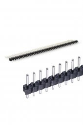5 Adet 1x40 Pin Erkek Header  Tek Sıra 2.54mm 180 Derece Kırılabilir Bölünebilir Konnektör Soket - 6