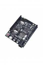 Arduino UNO R3 Wifi ESP8266 CH340  Micro Usb 32Mbit Kablosuz İnternet Kod Geliştirme Eğitim Kartı - 1
