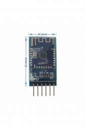 JDY-23 Dip Bluetooth 5.0 Modül  CC2541 Ble Kablosuz Haberleşme Rf Alıcı Verici Dijital İletişim - 6