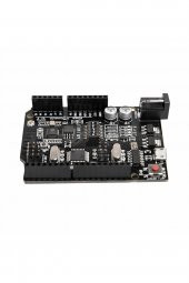 Arduino UNO R3 Wifi ESP8266 CH340  Micro Usb 32Mbit Kablosuz İnternet Kod Geliştirme Eğitim Kartı - 5