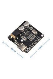 VHM-314 Type-C Bluetooth Kablosuz Ses Mp3 Modül  Amfi Müzik Çalma Kartı DC 5V Usb Lityum Pil Batarya Stereo Player - 1