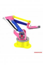 Demonte 3D Baskı Robot Kol Seti Vida Parçaları Eezybotarm  Plastik Çok Renkli Sağ Sol Yukarı Aşağı - 4