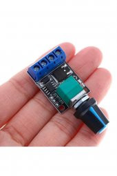 5V / 16V 10A Mini DC Motor Sürücü Hız Kontrol Devresi  0-100 Pot Kontrollü Pwm Açma Kapama - 2